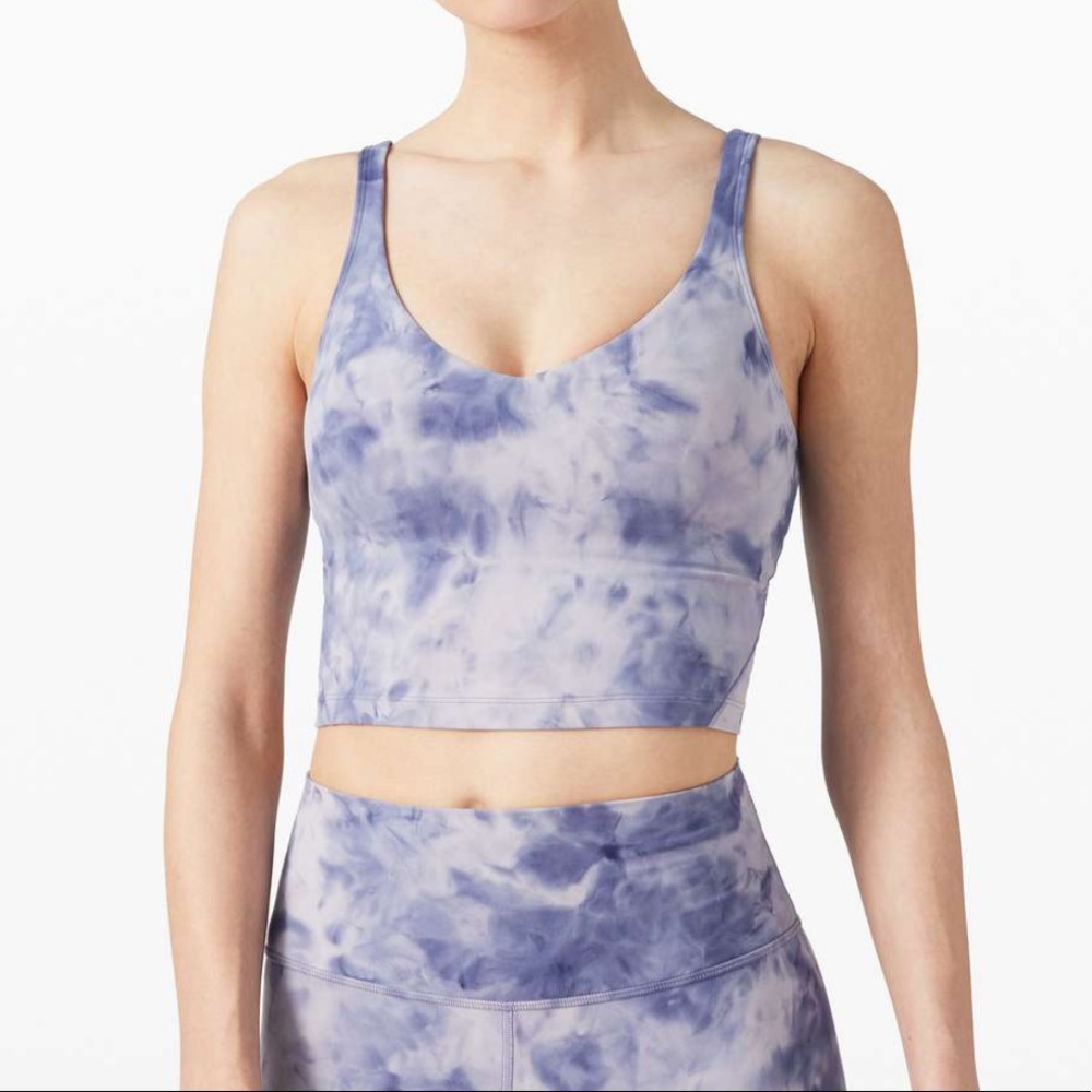 Lululemon Align Tank Diamond Dye Iced Iris purple